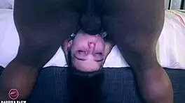 Baddies blowjob with deepthroat and big black cock