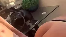 Passionate Couple Fucks in Window for Neighbors