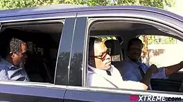 Huge black dicks on blonde aria banks