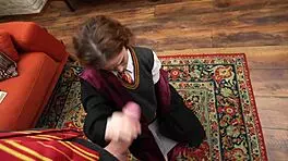 sucking off the headmaster for a better grade