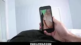 familymilf - fucking my petite blonde milf after discovering her nude photos on phone pov - sarah vandella