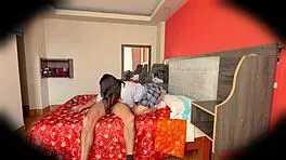 Spy Camera Catches Argentina Nataly with Neighbor