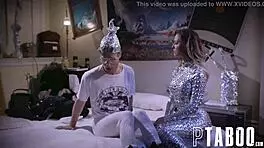 Conspiracy Theorist Is Anally Probed By Sexy Female Extra-Terrestrial Cherie Deville