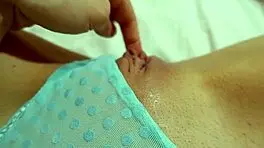 I Intensely Caress My Petite 18+ Pussy When I Get Back from Work