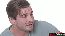 Hot blonde teen fucked hard by husband while milf masturbates!