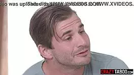 Hot blonde teen fucked hard by husband while milf masturbates!