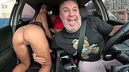 Interracial Street Car Orgy