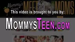 Strapon fucks teen in hd group threesome with mature milf babe