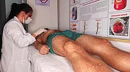 I had an erection in front of the nurse, and it led to rough gay sex in the hospital