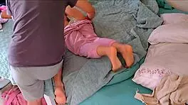 Releasing tension with roommate