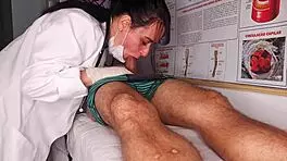 I had an erection in front of the nurse, and it led to rough gay sex in the hospital