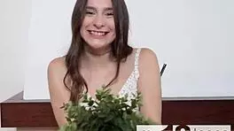 Adorable Pale Skin Girl Jane White Masturbates Wet Pussy