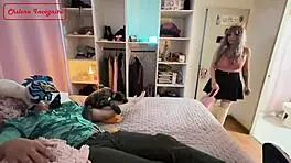 Bisexual Couple's Sensual Roleplay With Toys And Creampie Riding