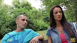 Hunt4k - European teen sells girlfriend for money at office