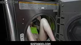 Stepsiblings Madi Collins and Allen Swift turn house cleaning into frequent fucking