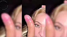 i aided a stunning blonde in moving on