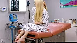 Girlsway - doctor milf serene siren gets squirted on by petite 18+ blonde kenzie reeves & now wants more