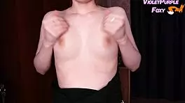 Amateur Girl's Nipple Shaking Leads to Intense Orgasm