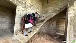 We Celebrated New Building with Foursome Hardcore Fucking!