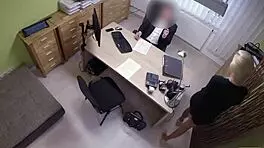 Loan4k sex casting happens in office by naughty agent.