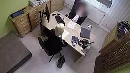 Loan4k sex casting happens in office by naughty agent.