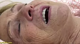 sexy hairy 90 years old granny banged by her toyboy