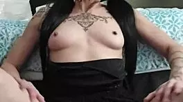 Adorable petite 18+ emy angel poses cutely