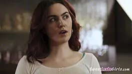 Sexy and horny teen 18+ lesbians kissing tender and lick their hot bodies freya parker katrina colt