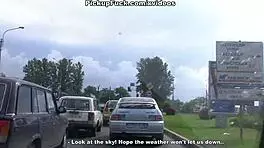 a young horny girl experiences passionate car sex outdoors