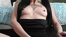 Adorable petite 18+ emy angel poses cutely