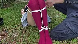 I Love Caressing Outdoor Dirty Socks On Her