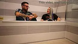 livie chats from the bath in frankie jax interview