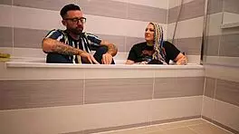 livie chats from the bath in frankie jax interview