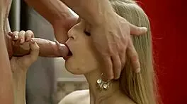 the glamour blonde inga gets caressed and fucked hard in various positions