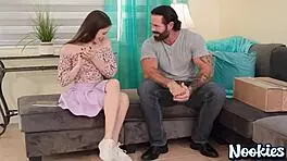 Nervous bride gets hardcore fucked