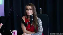 Tati Weg compilation in sheer red lingerie casting