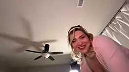 Sharing the bed with big booty Adaline Star in hardcore