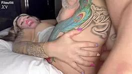 drilling horny beautiful latina karen blanco passionately