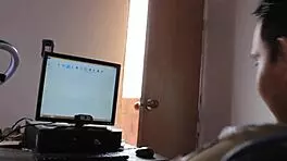 The hotel maid is a slut uses her huge tits to get good tips let them cum in her mouth- mexican- latina