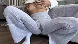 is asian stepdaughter masturbating her tight pussy until squirting?