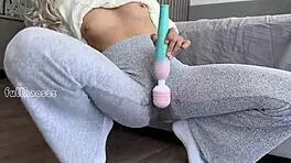 is asian stepdaughter masturbating her tight pussy until squirting?