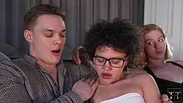 steamy threesome in 4k hd