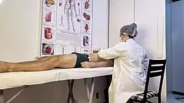 Patient gets hard during nurse exam in hospital