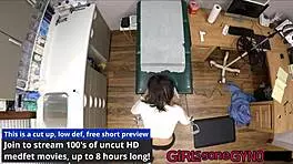 nurse aria nicole fucked in exam room