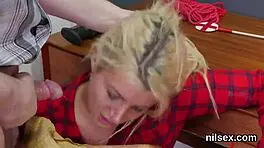 Flirty Teen 18+ Enters Butthole Asylum For Harsh Therapy