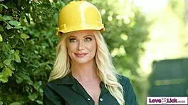 Busty Milf Guides Young Apprentice In Intimate Lessons