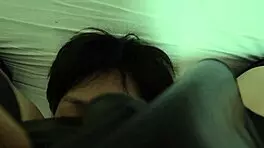 cute college girl foot scent in sweaty leather black socks foot fetish footjob