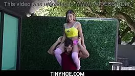 Tiny Latina Teen Babe Fucked Intensely Under Desk by Violet Gems