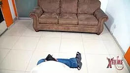 Venezuelan big ass girl passes porn casting and takes big cock.