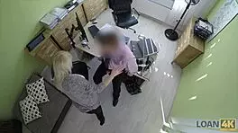 Loan4k Horny Agent Knows What Should You Do To Get Loan